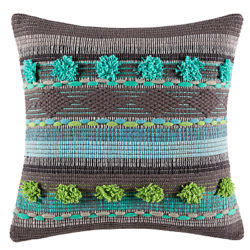 Kas Chicca Cushion Teal